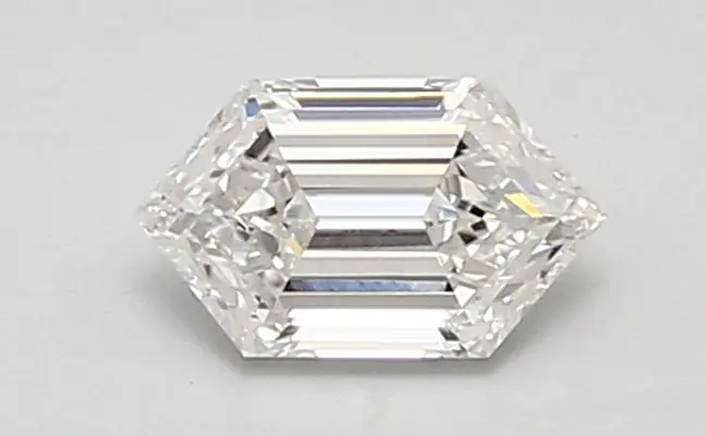 0.68ct E VVS2 Long Hexagon (IGI)