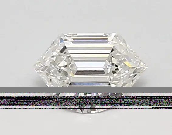 0.68ct E VVS2 Long Hexagon (IGI)