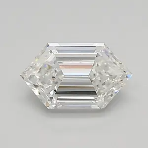 0.68ct F VS1 Long Hexagon (IGI)