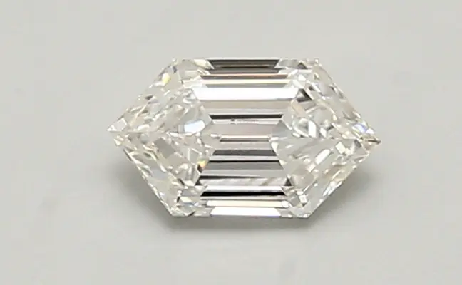 0.68ct D VVS2 Long Hexagon (IGI)