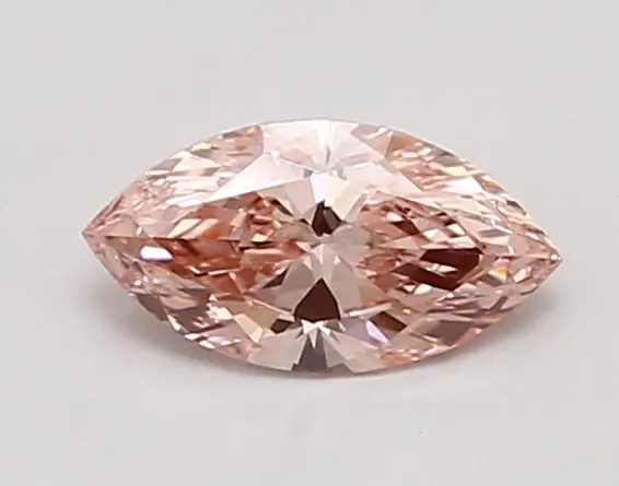 0.68ct FANCY VIVID  PINK VVS2 Marquise (IGI)