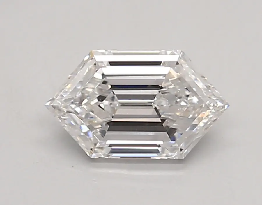 0.68ct D VS1 Long Hexagon (IGI)