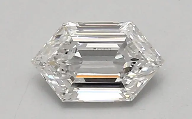 0.68ct D VS1 Long Hexagon (IGI)