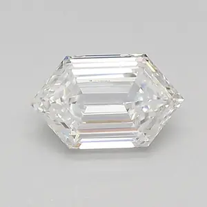 0.68ct F VVS1 Long Hexagon (IGI)