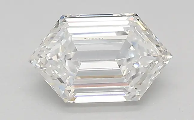 0.68ct F VVS1 Long Hexagon (IGI)
