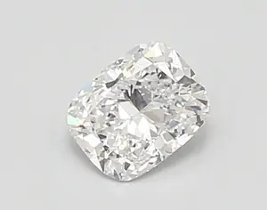 0.67ct D VVS1 Cushion (IGI)