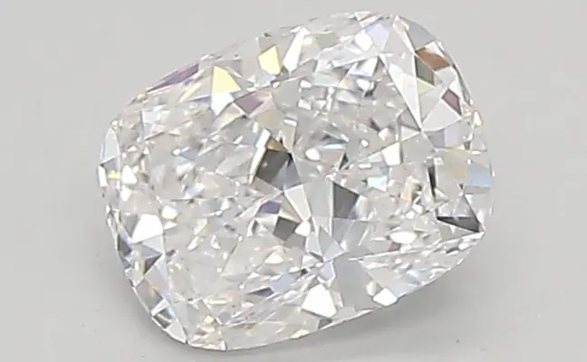 0.67ct D VVS2 Cushion (IGI)