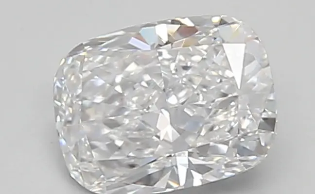 0.67ct D VVS2 Cushion (IGI)