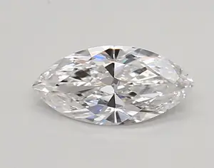 0.67ct D VVS2 Marquise (IGI)