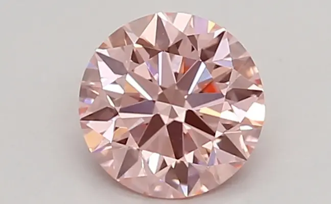 0.67ct FANCY INTENSE  PINK VS1 Round (IGI)
