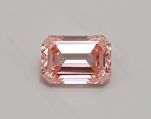 0.67ct FANCY VIVID  PINK VVS2 Emerald (IGI)