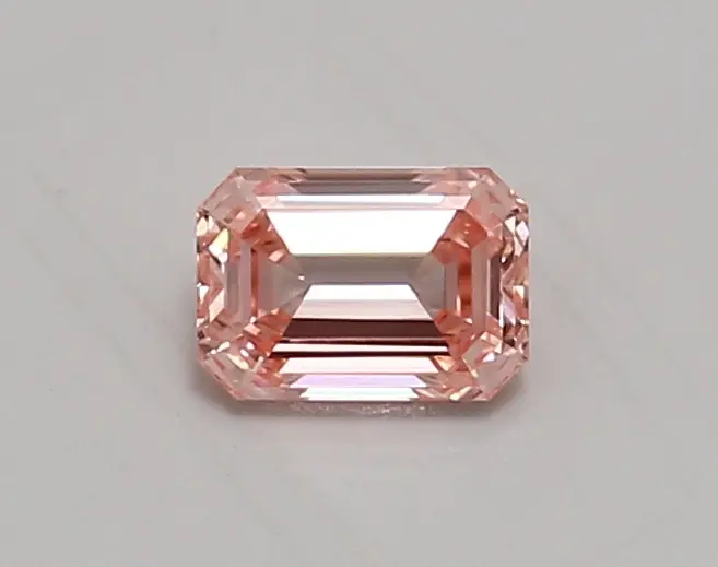 0.67ct FANCY VIVID  PINK VVS2 Emerald (IGI)
