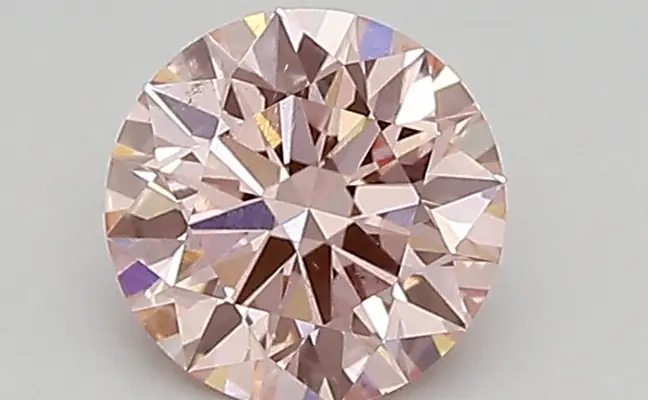 0.67ct FANCY VIVID  PINK VS2 Round (IGI)