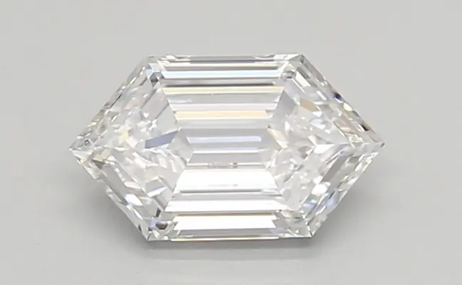 0.67ct D VVS2 Long Hexagon (IGI)