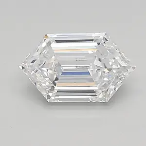 0.67ct D VVS2 Long Hexagon (IGI)