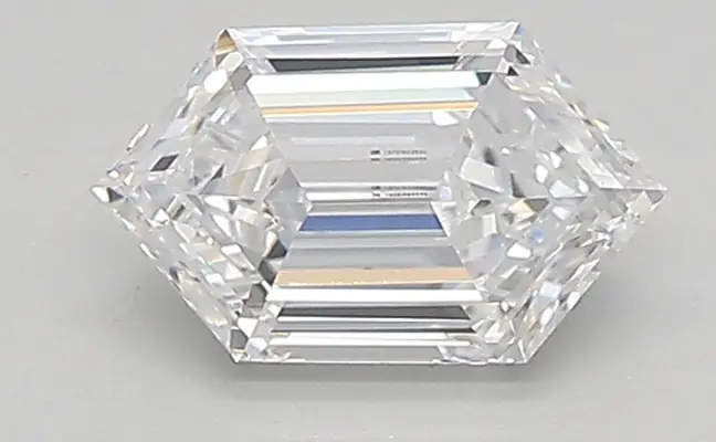 0.67ct D VVS2 Long Hexagon (IGI)