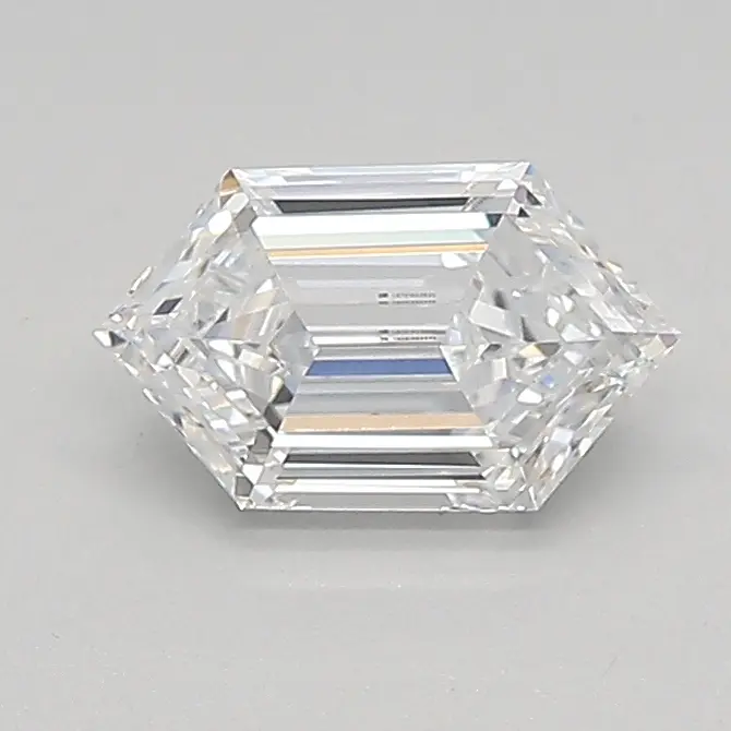 0.67ct D VVS2 Long Hexagon (IGI)