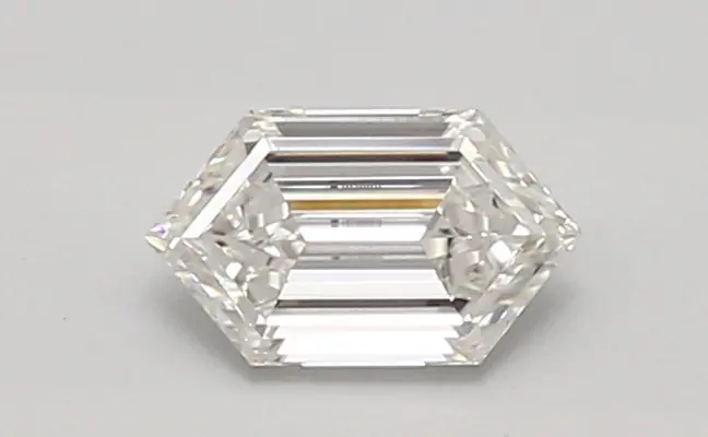 0.67ct E VVS2 Long Hexagon (IGI)
