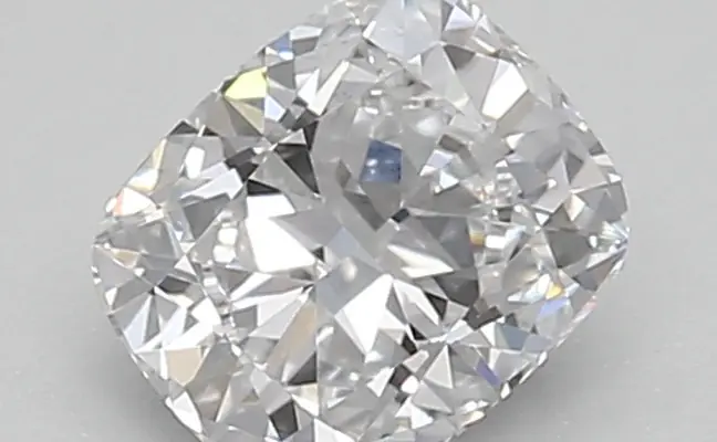 0.66ct D VVS2 Cushion (IGI)