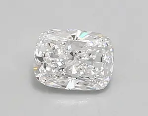 0.66ct D VVS2 Cushion (IGI)