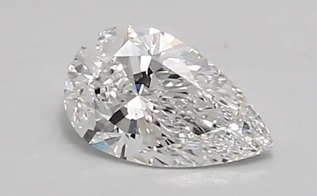 0.66ct D VS1 Pear (IGI)