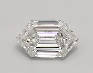 0.66ct E VS1 Long Hexagon (IGI)