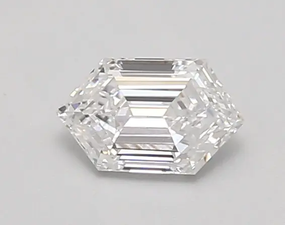 0.66ct D VVS2 Long Hexagon (IGI)