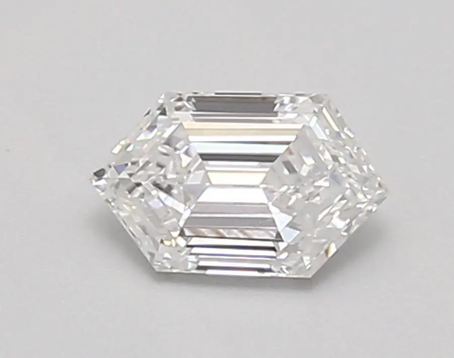 0.66ct D VVS2 Long Hexagon (IGI)