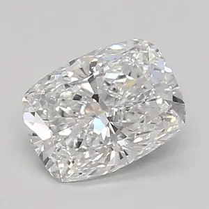 0.65ct D VVS2 Cushion (IGI)