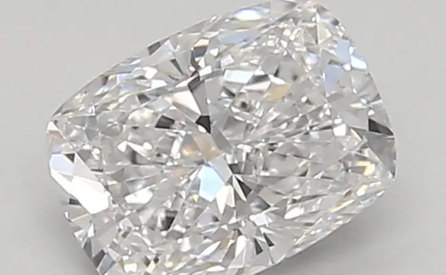 0.65ct D VVS2 Cushion (IGI)