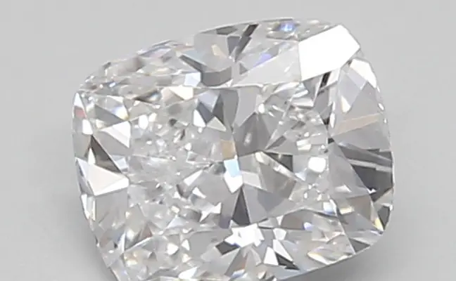 0.65ct D VVS2 Cushion (IGI)