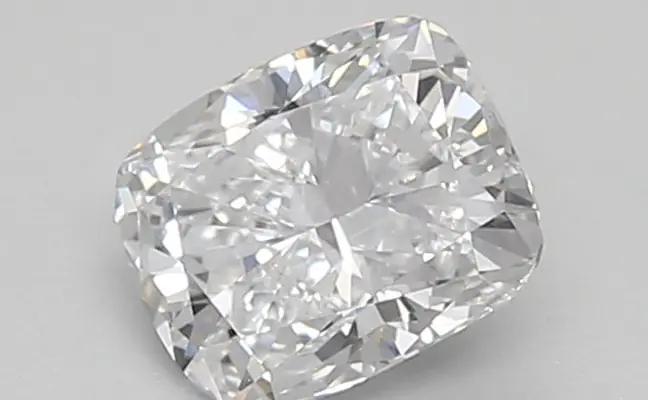 0.65ct D VVS2 Cushion (IGI)