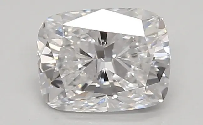 0.65ct D VVS2 Cushion (IGI)