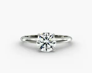 1.00ct Classic Four-prong Solitare Engagement Ring 14k