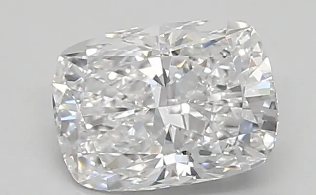 0.65ct D VVS2 Cushion (IGI)