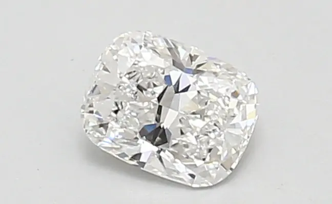 0.65ct D VVS2 Cushion (IGI)