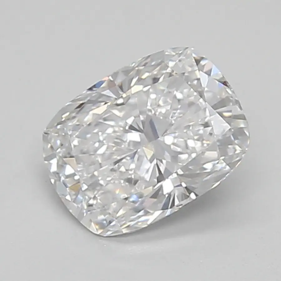 0.65ct D VVS2 Cushion (IGI)