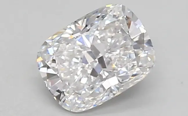 0.65ct D VVS2 Cushion (IGI)