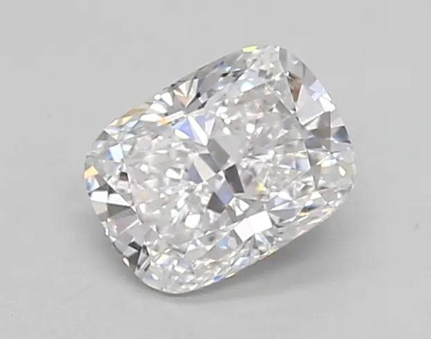 0.65ct D VVS2 Cushion (IGI)