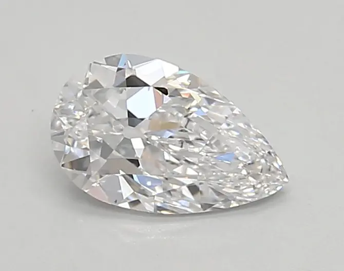 0.65ct D VS2 Pear (IGI)