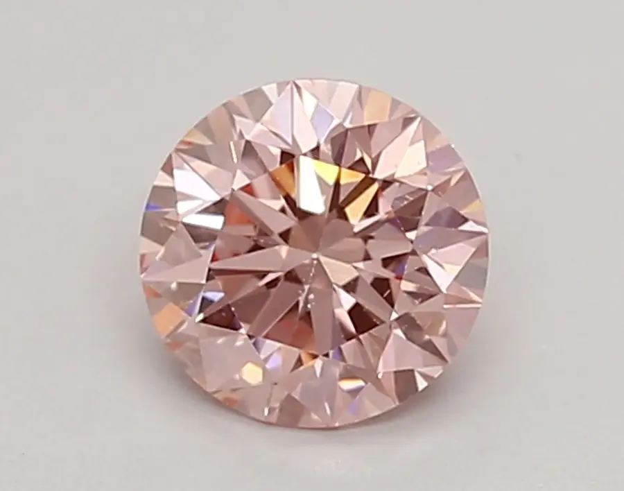 0.65ct FANCY INTENSE  PINK VS1 Round (IGI)