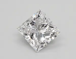 0.65ct D VVS2 Princess (IGI)