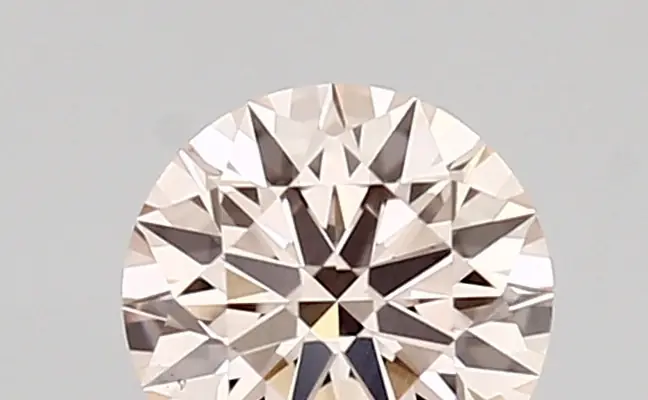 0.65ct FANCY LIGHT  PINK VS1 Round (IGI)