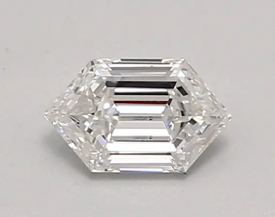 0.65ct D VVS2 Long Hexagon (IGI)