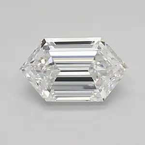 0.65ct D VS1 Long Hexagon (IGI)