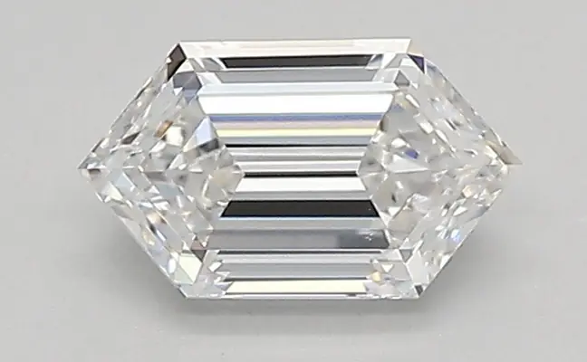 0.65ct D VS1 Long Hexagon (IGI)