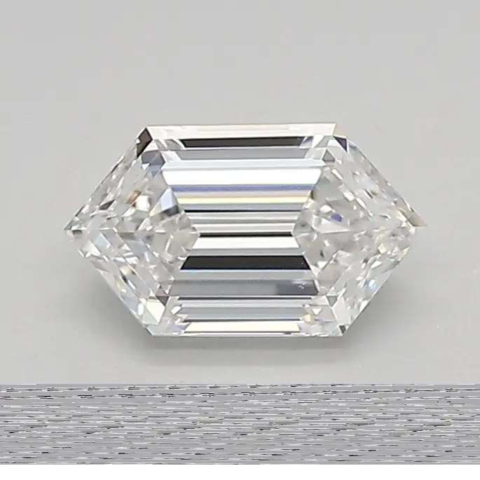 0.65ct D VS1 Long Hexagon (IGI)