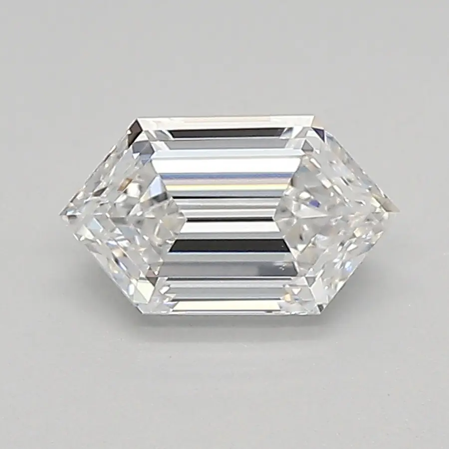 0.65ct D VS1 Long Hexagon (IGI)