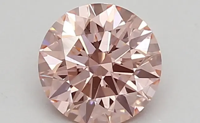 0.65ct FANCY INTENSE  PINK VS1 Round (IGI)