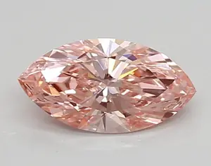 0.65ct FANCY VIVID  PINK VS1 Marquise (IGI)